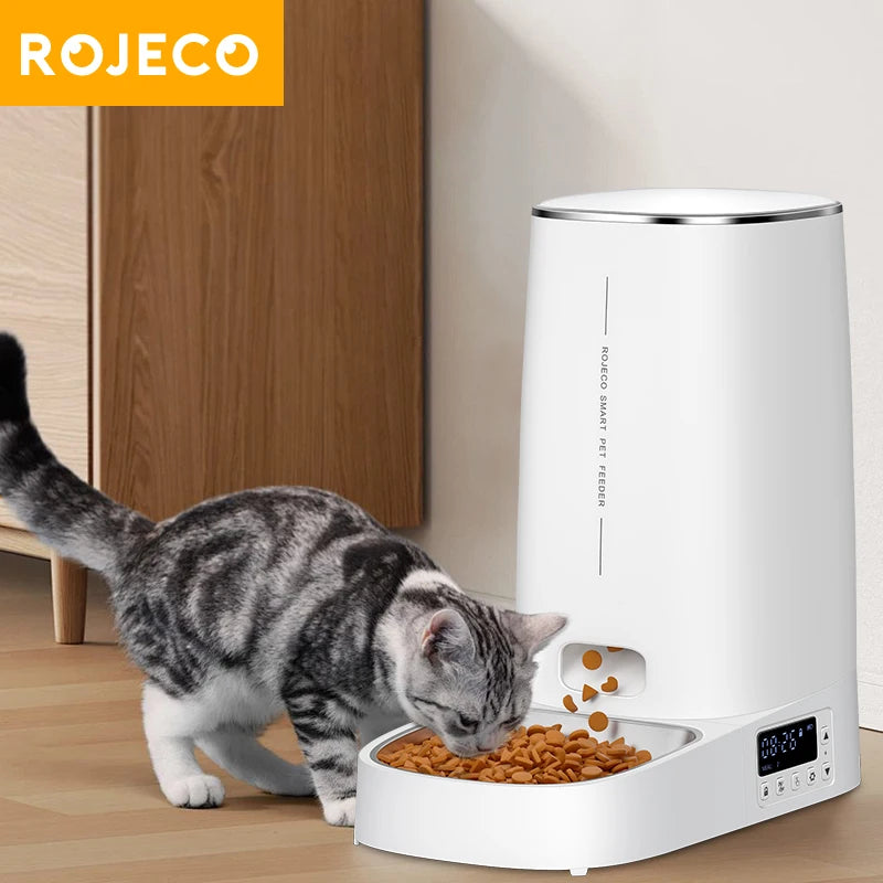 4L Automatic Cat Feeder for Dry Food for Cats and Dogs.