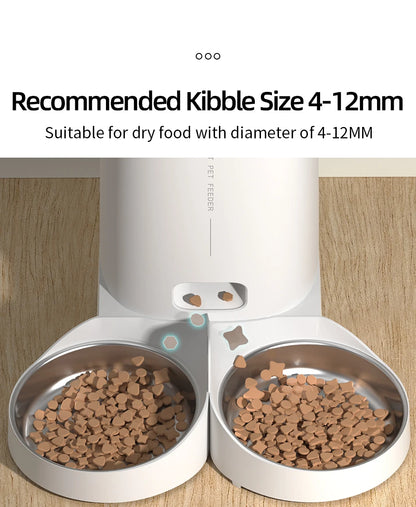 4L Automatic Cat Feeder for Dry Food for Cats and Dogs.